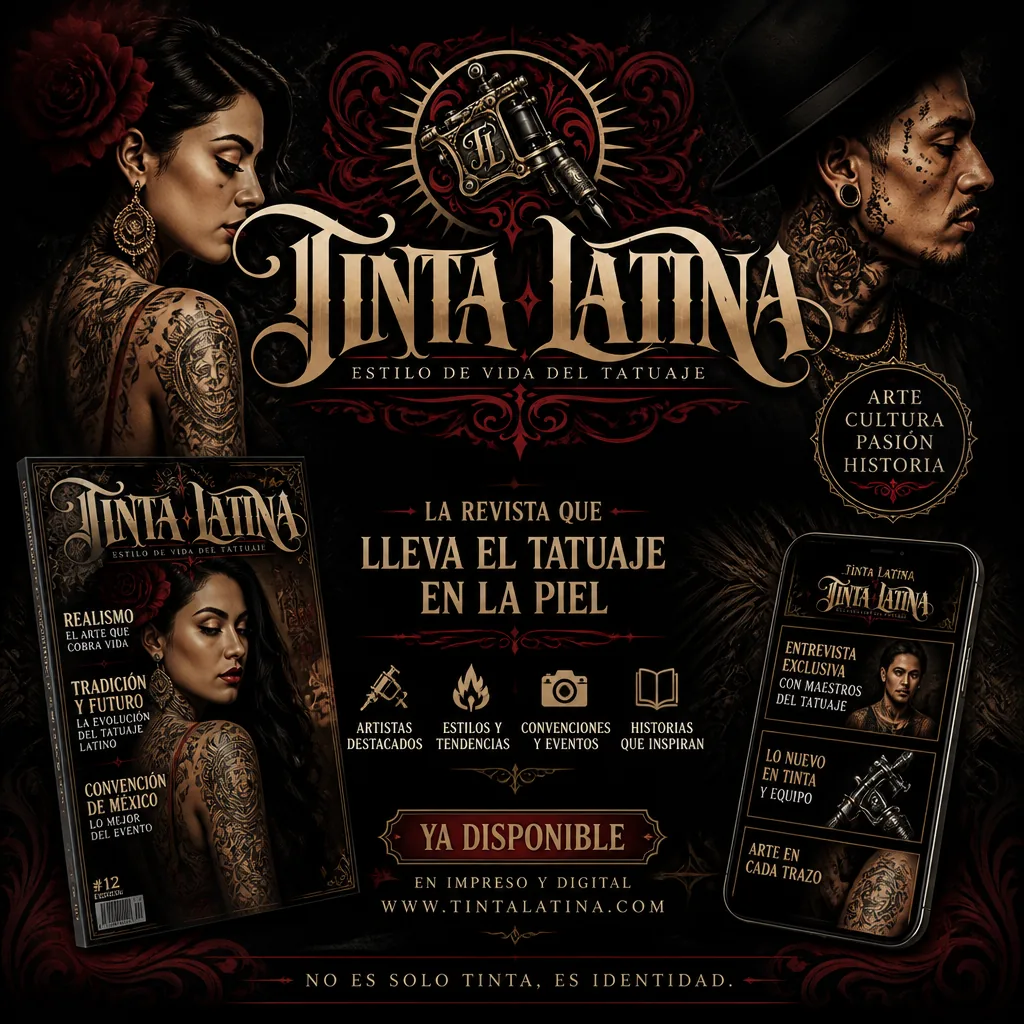 Tinta Latina, la revista que lleva el tatuaje en la piel